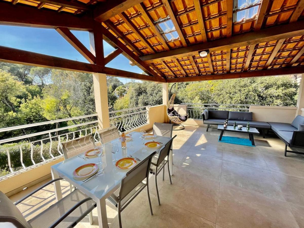 Haut De Villa - Proche Plages, Piscine Privee Saint-Raphael  Ngoại thất bức ảnh